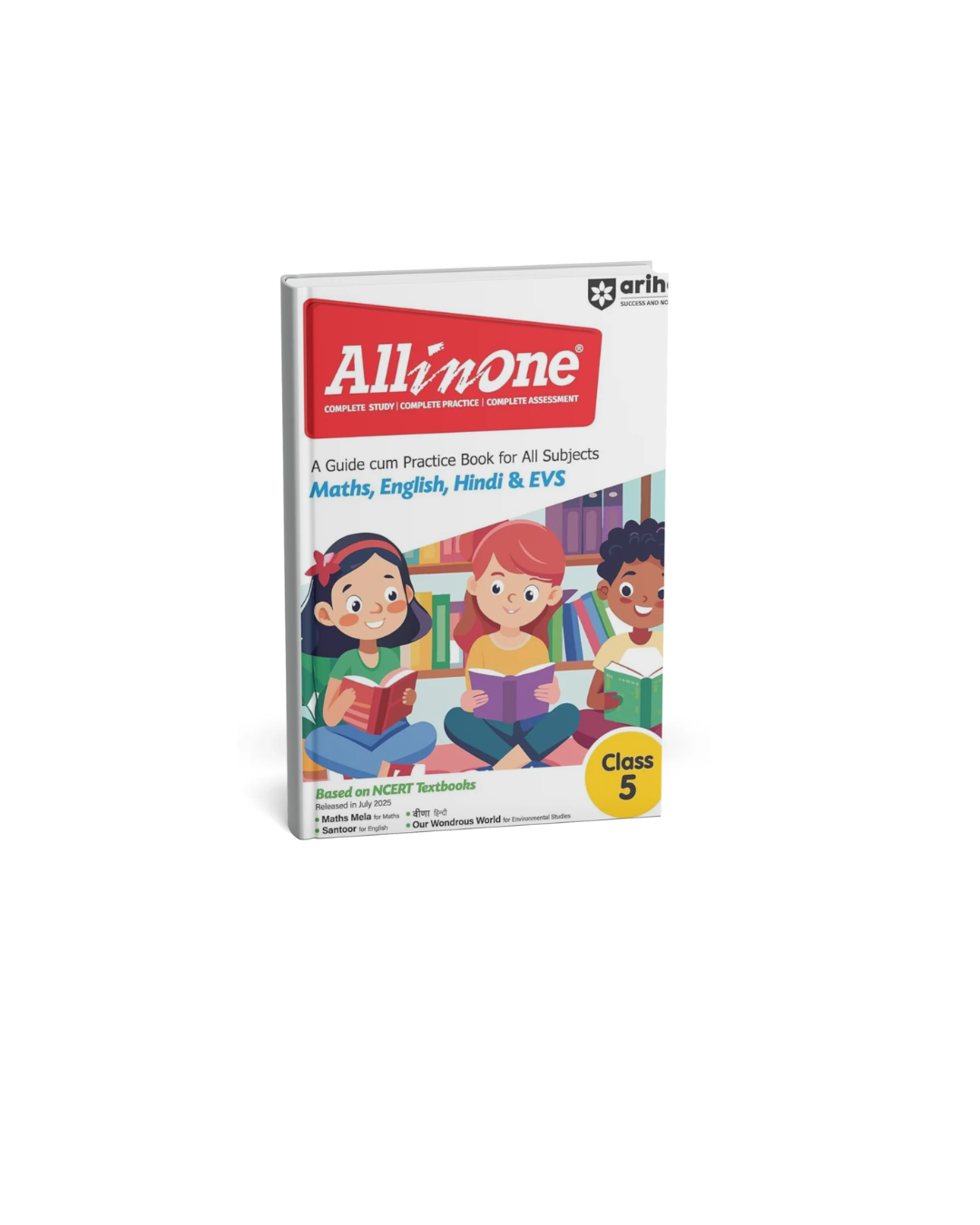 Arihant All in One Maths, English, Hindi & EVS NCERT Class 5th [English]