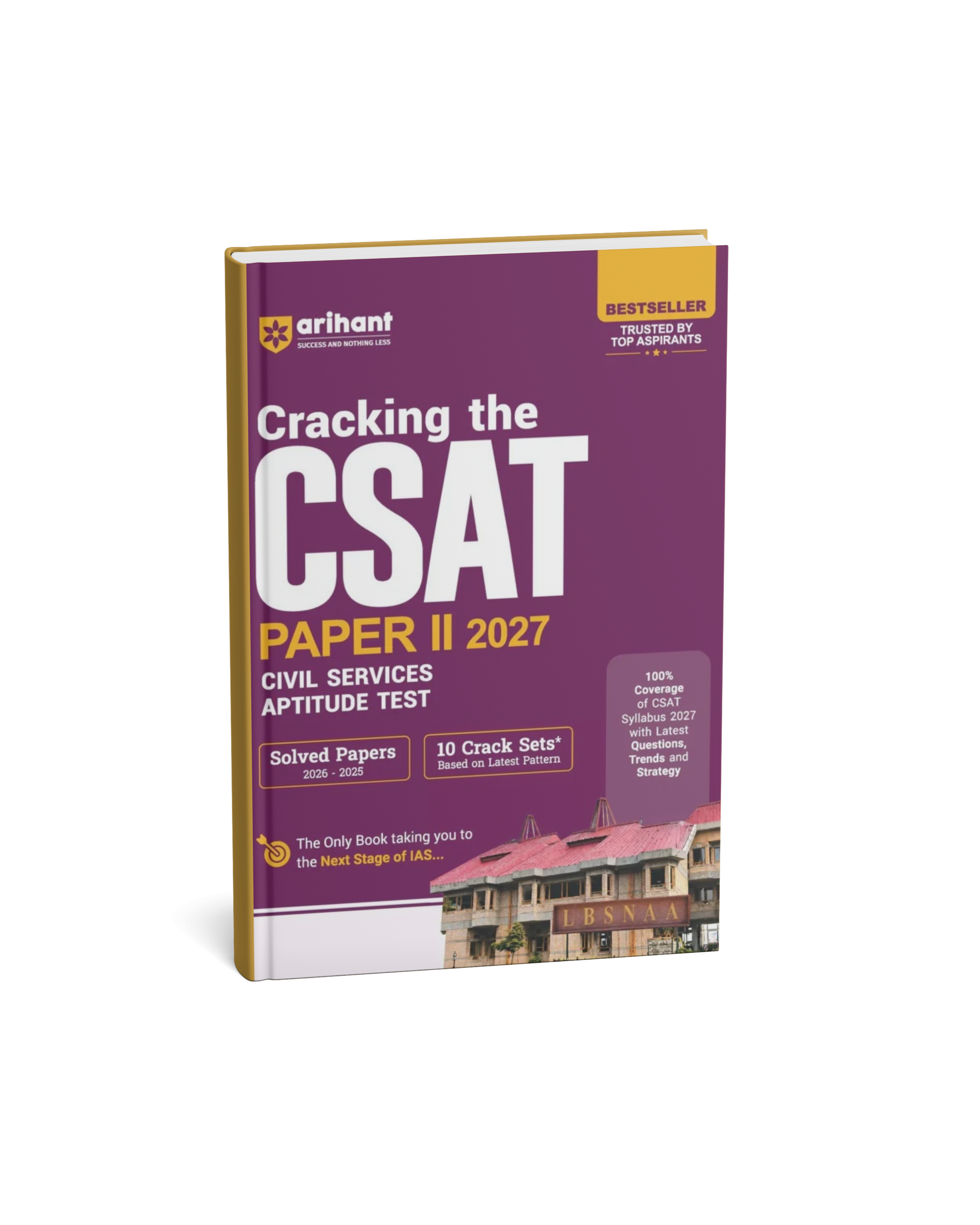 Arihant Cracking the CSAT Paper II 2027 - Civil Services Aptitude Test (English Medium)