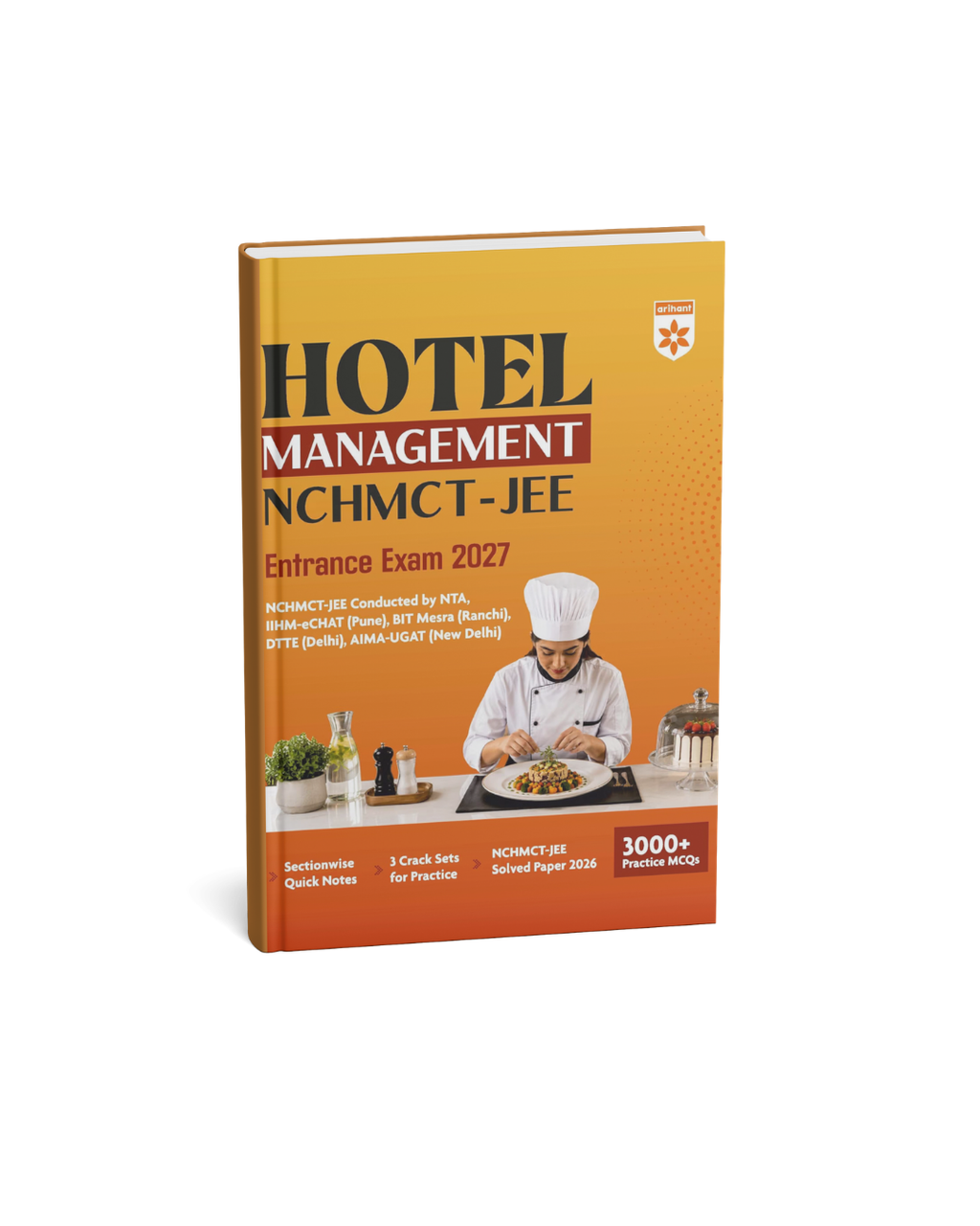 Arihant Hotel Management (NCHMCT-JEE) Entrance Exam 2027 Guide (English Medium)