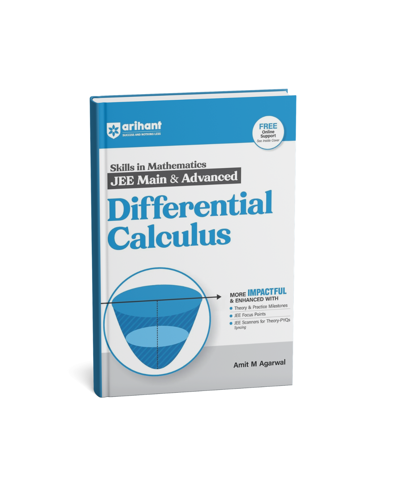 Arihant Skills in Mathematics for JEE Main & Advanced – Differential Calculus | Fully Revised Edition 2025-26 | Theory & Practice Milestones(Arihant)