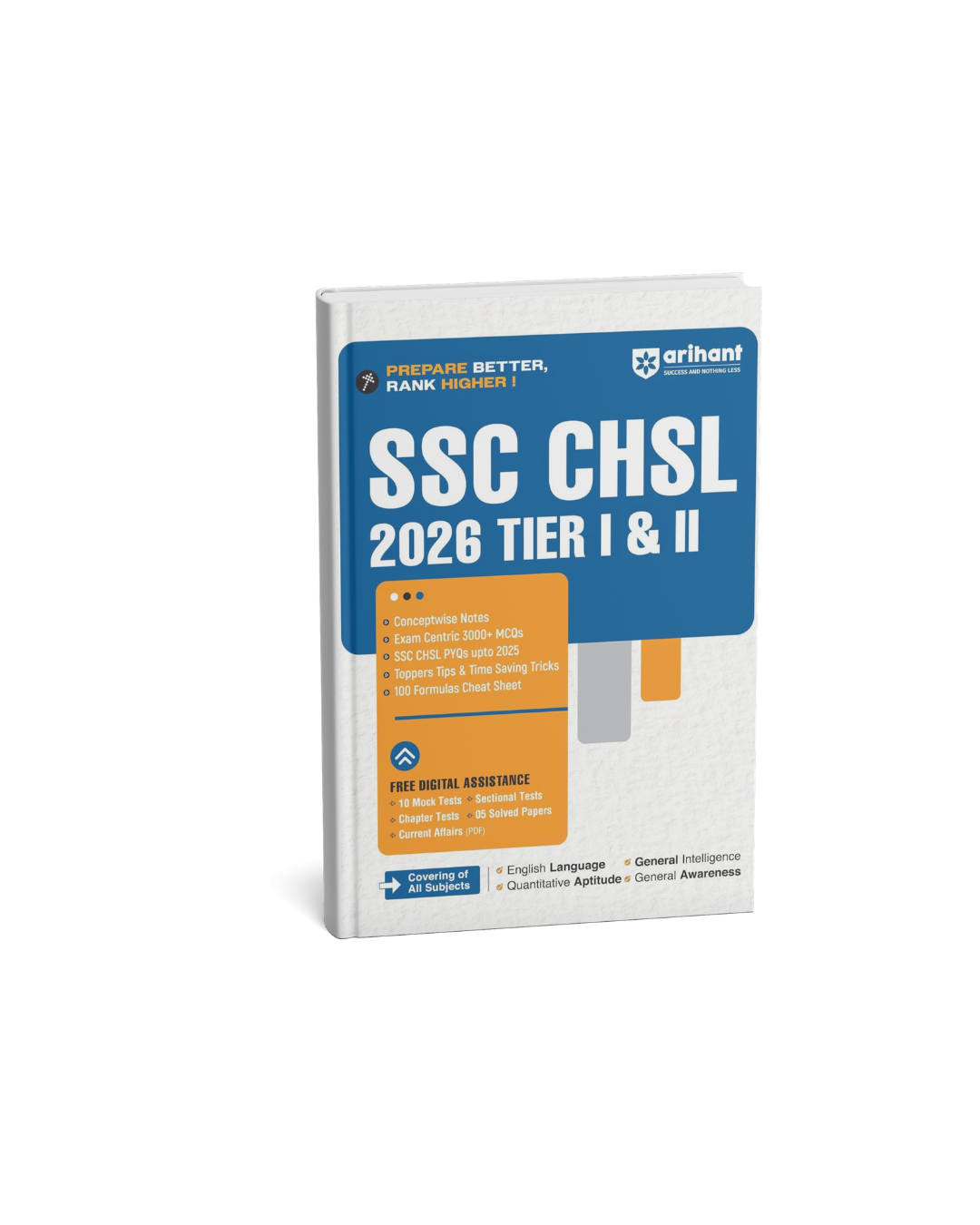 Arihant SSC CHSL 2026 Tier I & II 3000+ MCQs (English Medium)