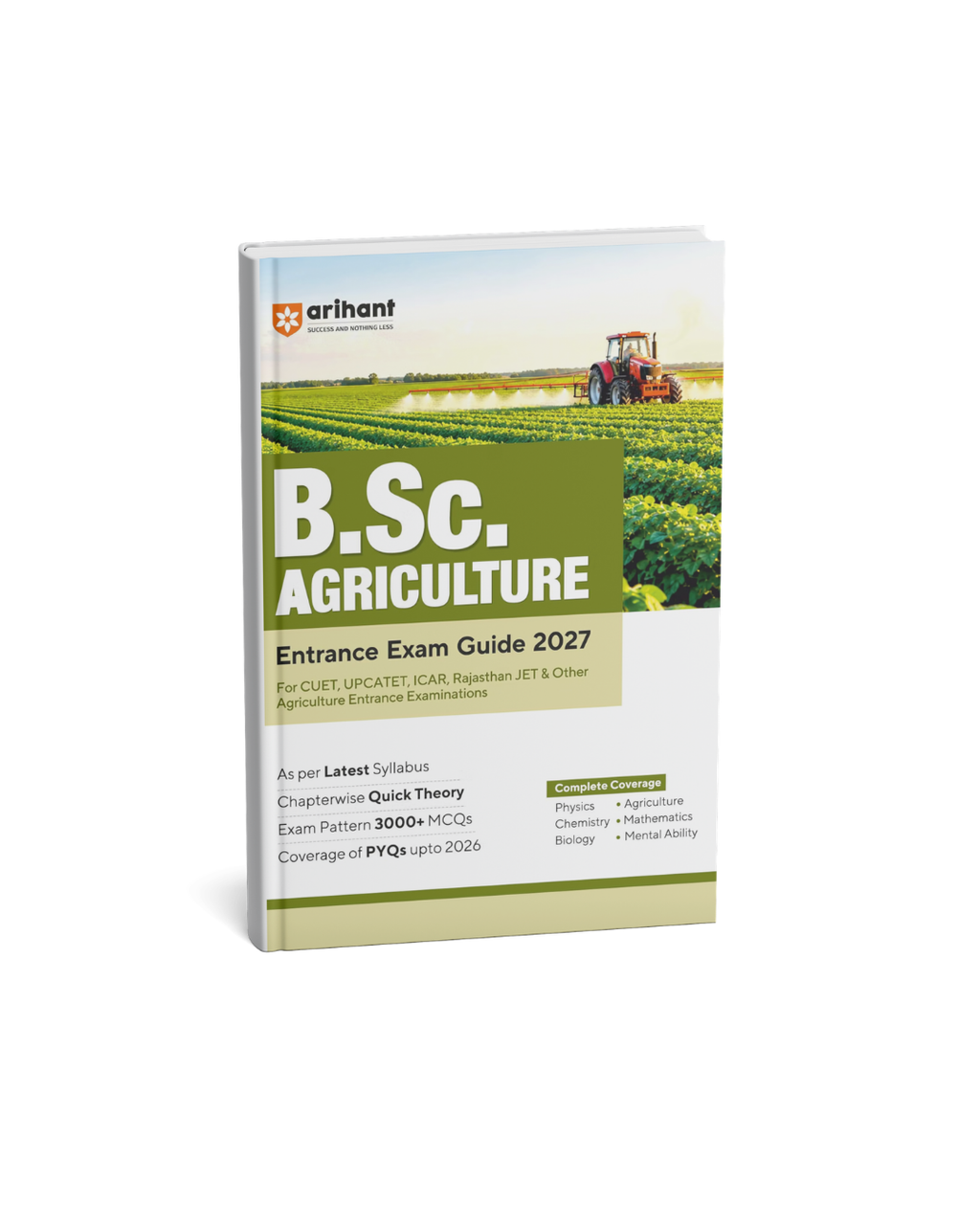Arihant B.Sc Agriculture Entrance Exam Guide 2027 (English Medium)