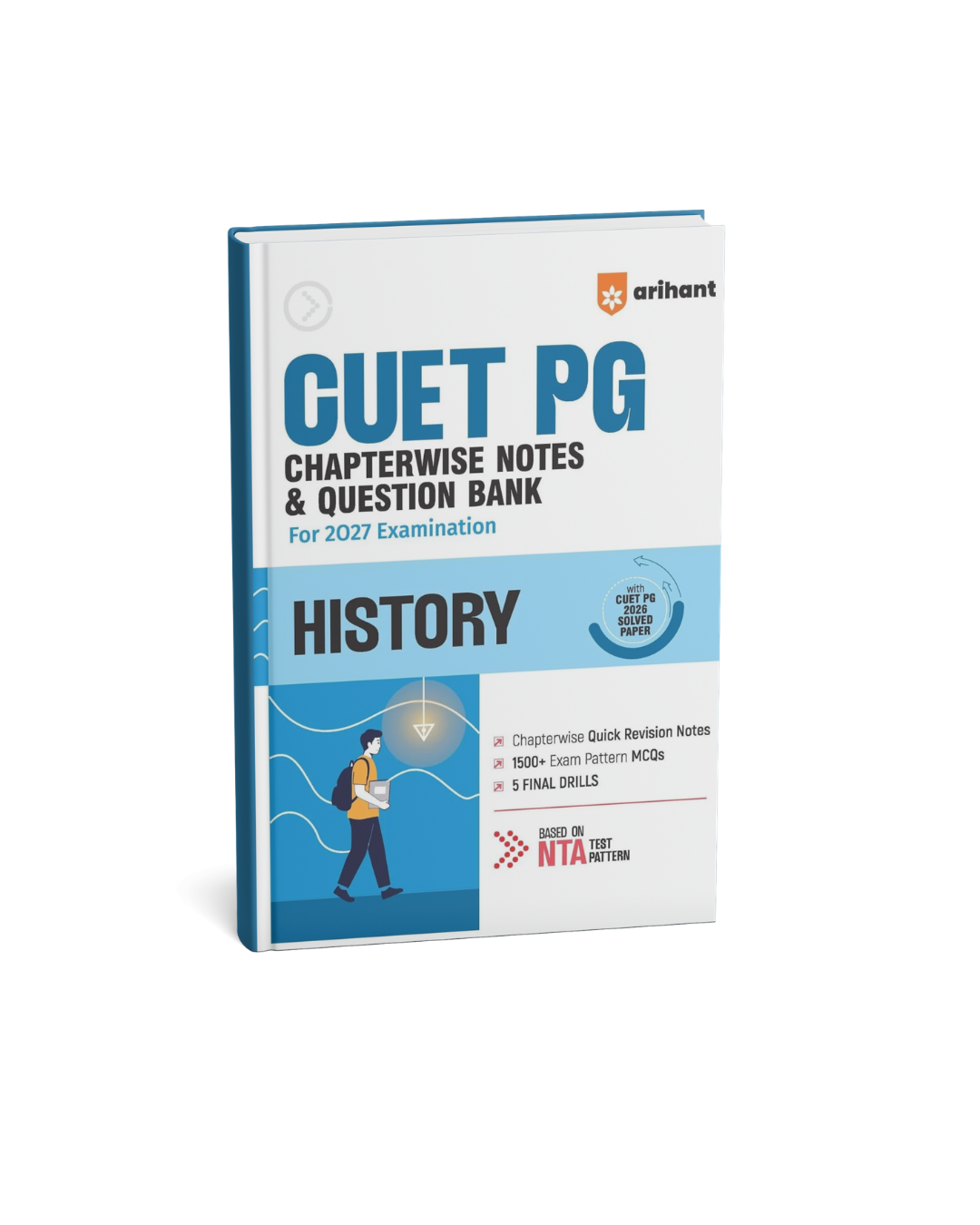 Arihant CUET PG History Chapterwise Notes & Question Bank (English Medium)