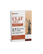 Arihant CLAT 2027 12 Practice Sets & 05+ Solved Papers (2026-2020) (English Medium)