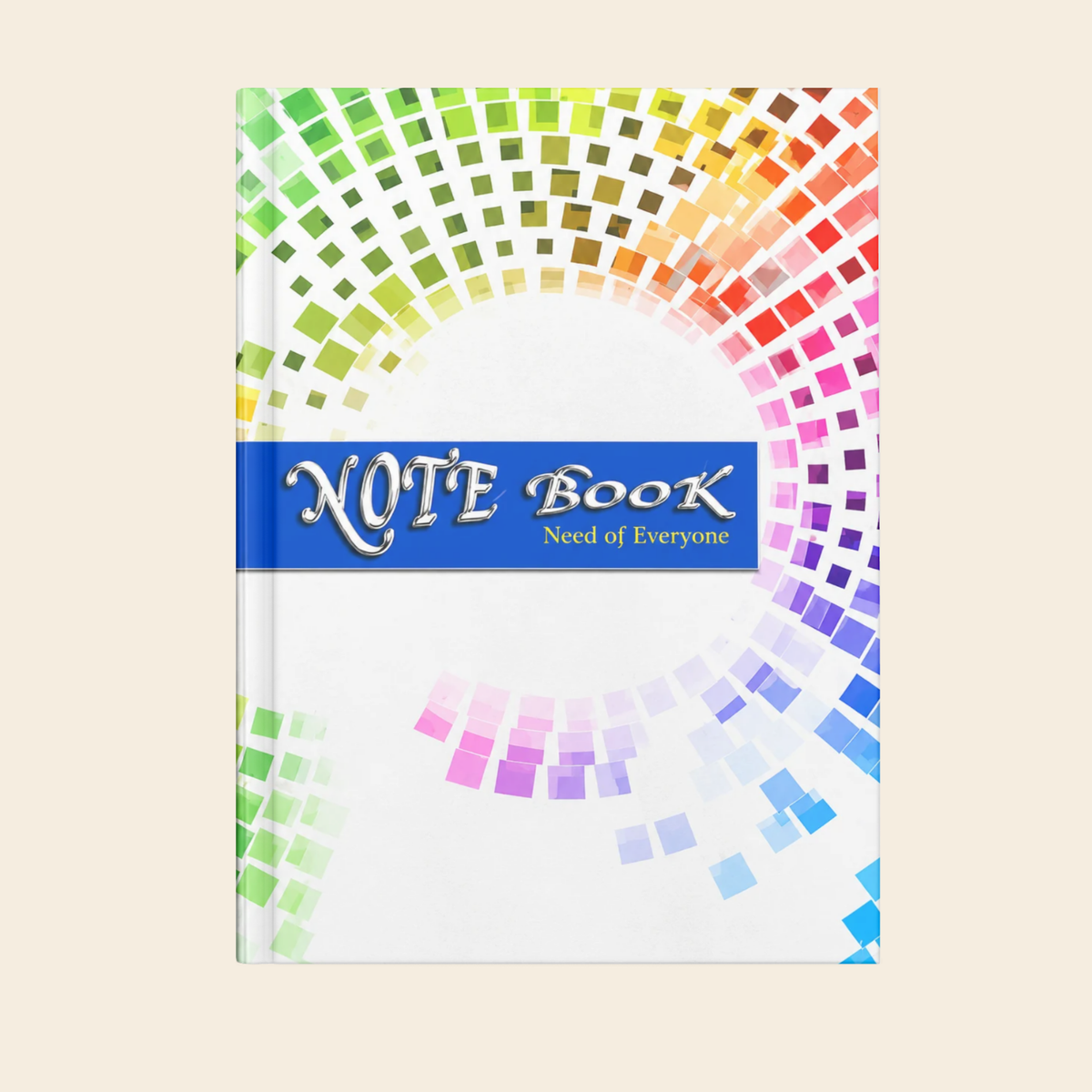 Multicolor Mosaic Design Hardbound Diary | Premium Cover Notebook | NOTE BOOK – Need of Everyone (Ruled)