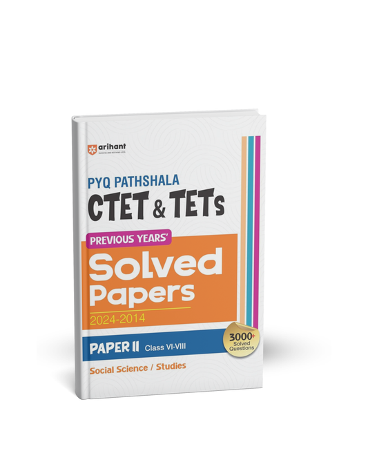 Arihant PYQ Pathshala CTET & TETs Solved Papers[English]