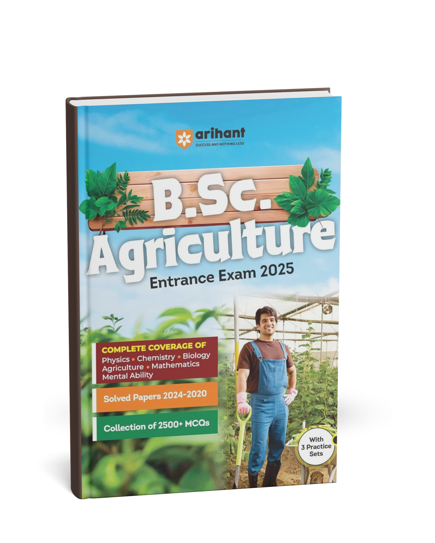 Arihant B.Sc. Agriculture Entrance Exam 2025  | Latest Syllabus (English Medium)