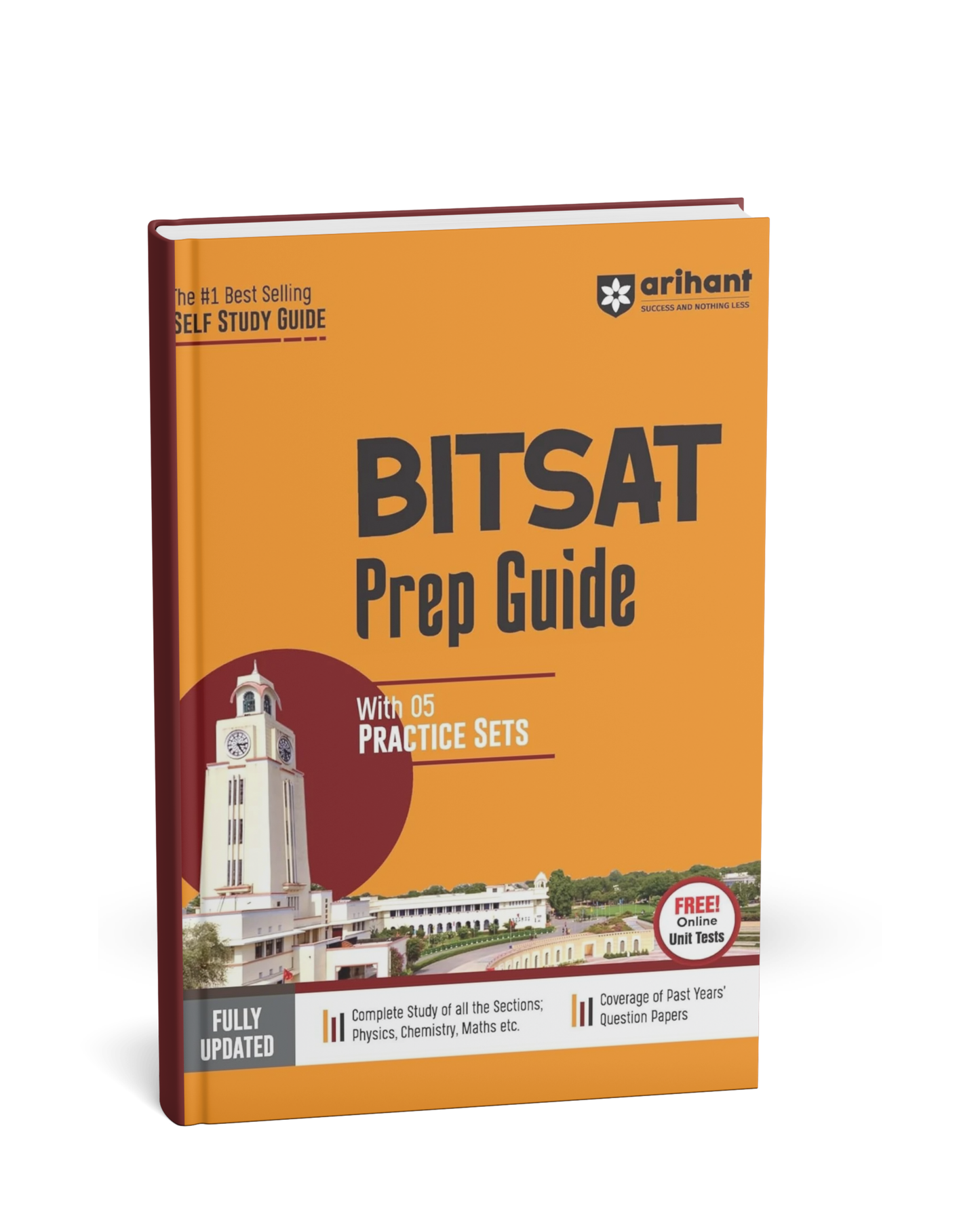 Arihant BITSAT Prep Guide 2024 (With 5 Practice Sets) English Medium