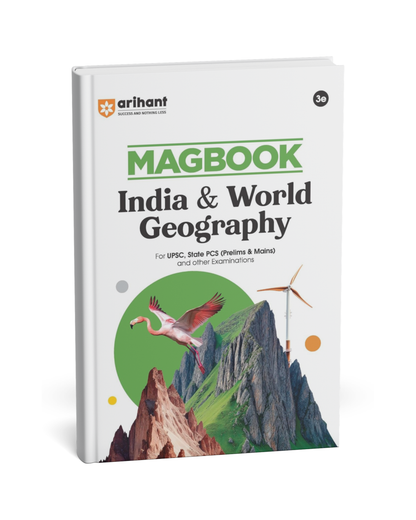 Arihant Magbook India & World Geography | 3rd Edition| English Medium