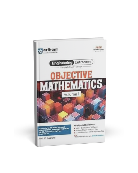Arihant Objective Mathematics Volume 1 —  JEE Main & Engineering Entrances [English]