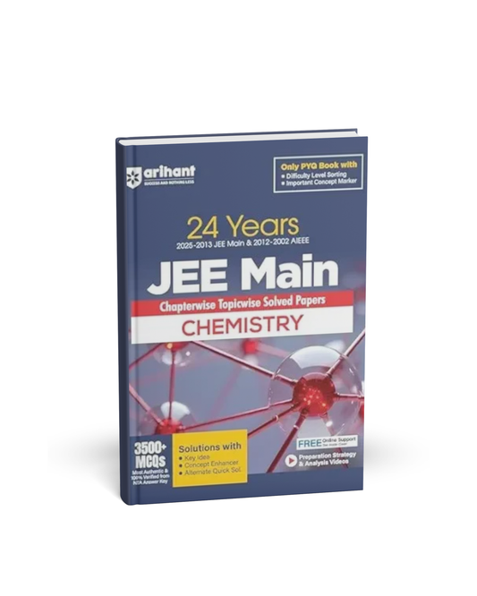 Arihant 24 Years JEE Main Chemistry  Solved Papers [English]