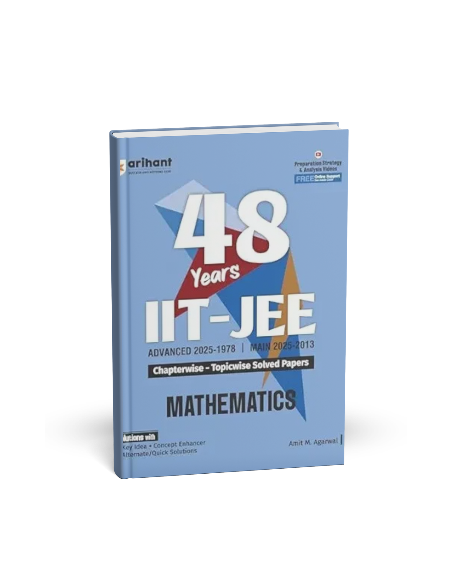 Arihant 48 Years IIT-JEE Mathematics – Chapterwise & Topicwise Solved Papers [English]