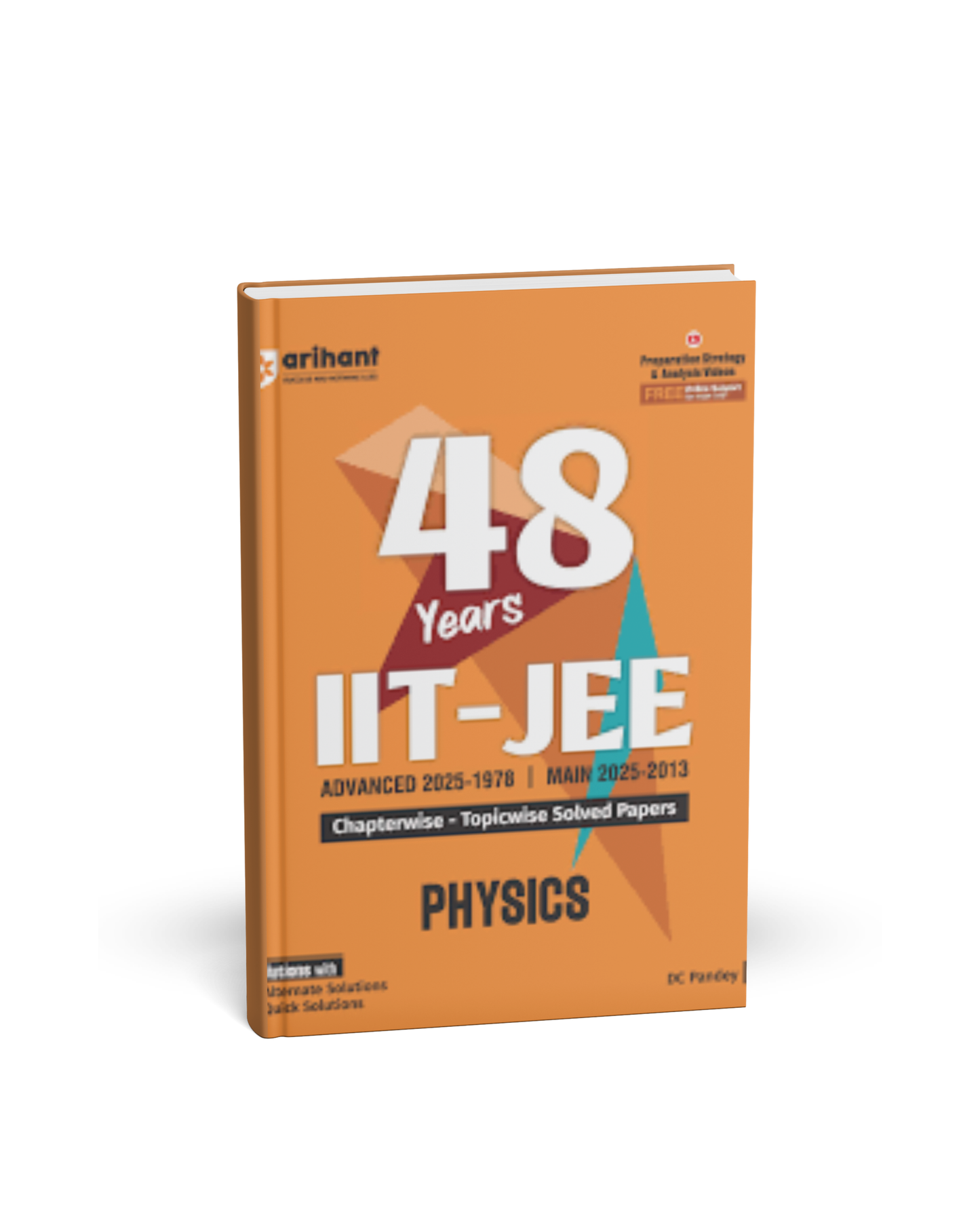 Arihant 48 Years IIT-JEE Physics – Chapterwise & Topicwise Solved Papers [English]