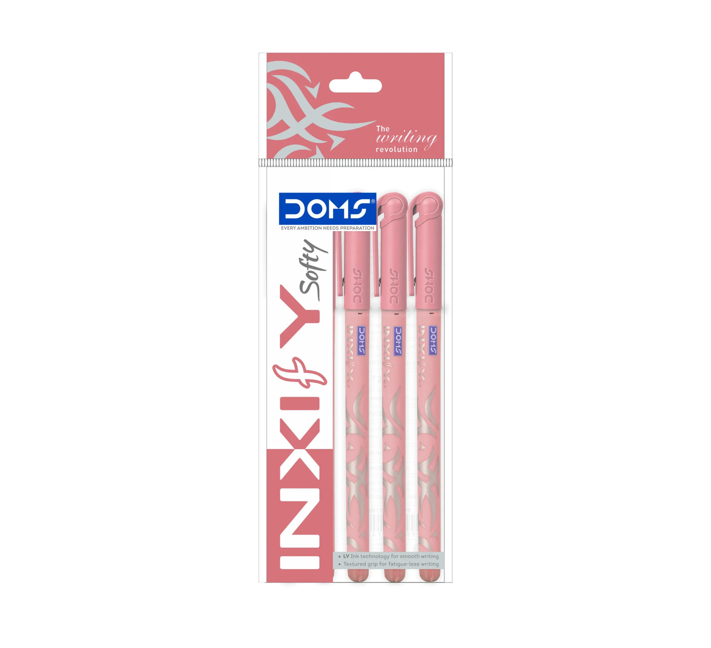 Doms Inxify Softy 5 Pen Set – Ultra Smooth Writing Premium Ball Pens