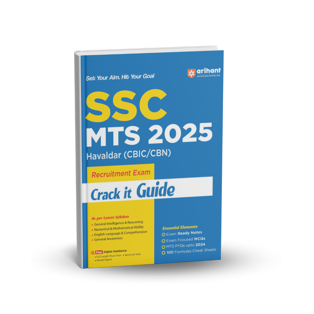 Arihant SSC MTS & Havaldar (CBIC & CBN) Exam 2025  (English)