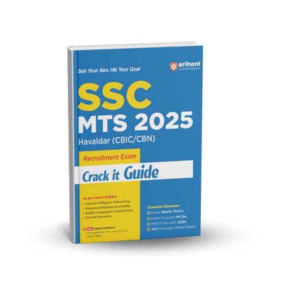 Arihant SSC MTS & Havaldar (CBIC & CBN) Exam 2025  (English)