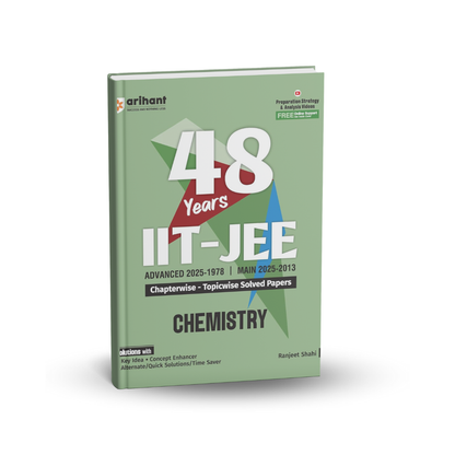 Arihant 48 Years IIT‑JEE Chemistry | Chapterwise & Topicwise Solved Papers By-Ranjeet Shahi (English)