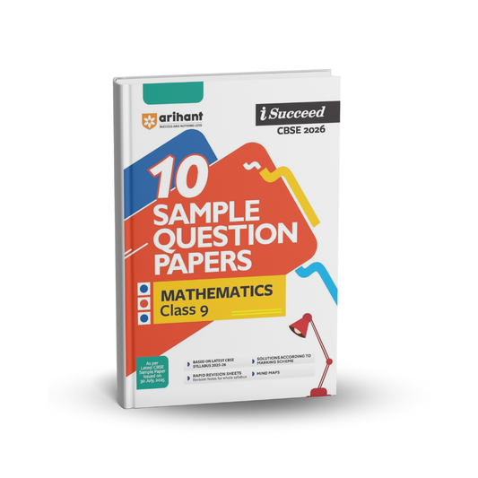 Arihant CBSE 10-Sample Question Papers Class 9 Mathematics (English)
