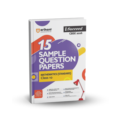 Arihant CBSE 15-Sample Question Papers Class 10 Mathematics (Standard)-(English Medium)