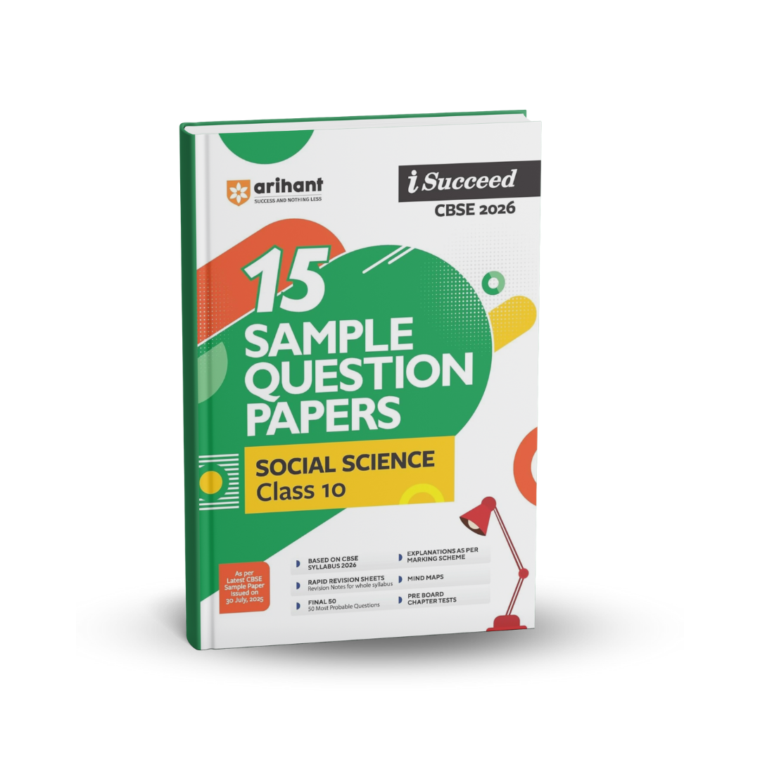 Arihant CBSE 15-Sample Question Papers (Class-10) Social Science | English Medium