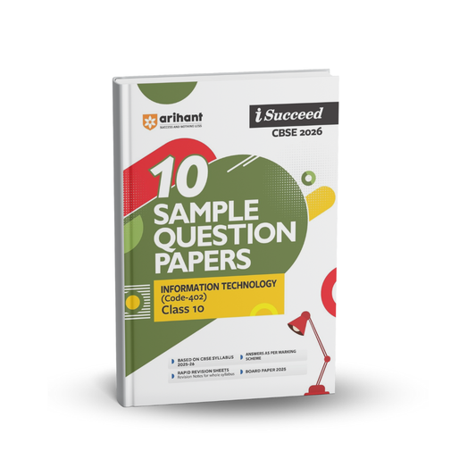 Arihant CBSE 10-Sample Question Papers Class-10 | Information Technology |(English)
