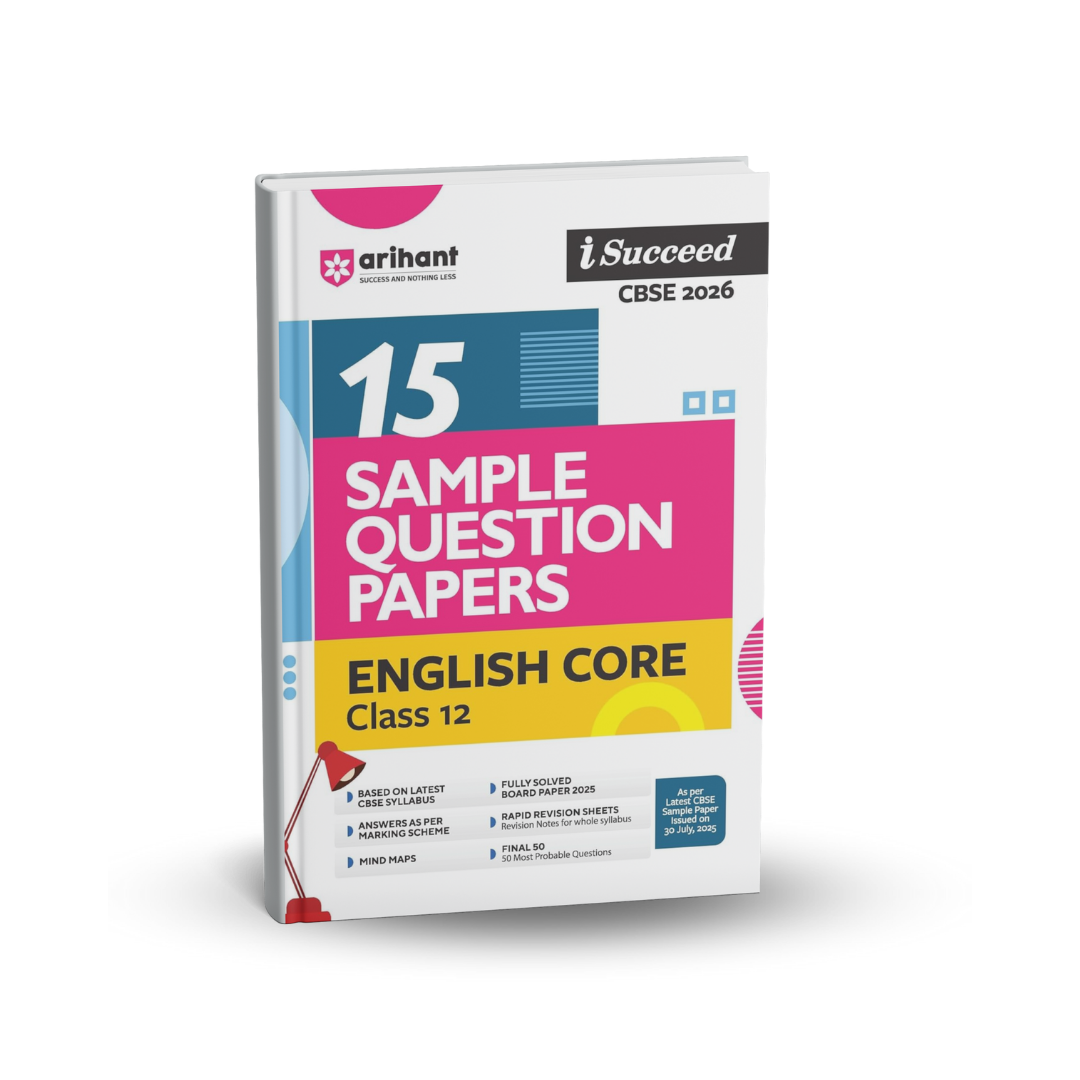 Arihant CBSE 15-Sample Question Papers | English Core Class-12 | (English)