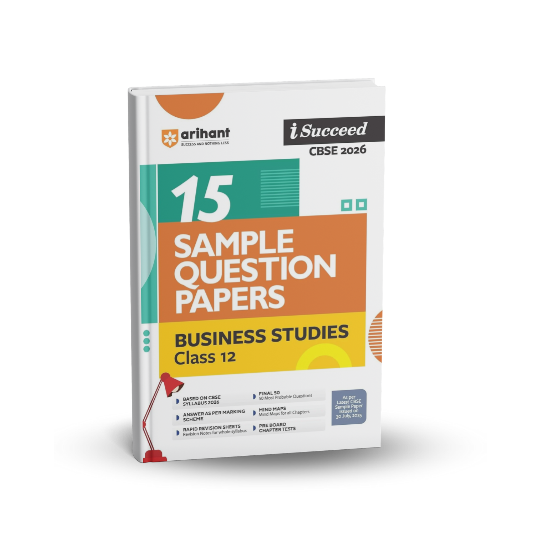 Arihant  CBSE 15-Sample Question Paper | Class 12 Business Studies |  (English)