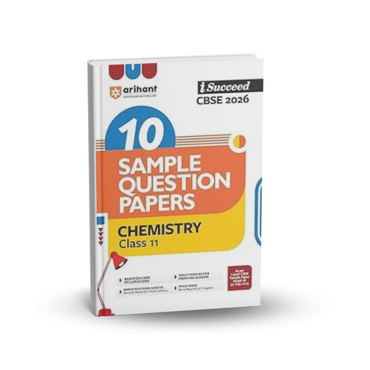 Arihant CBSE 10-Sample Question Papers | Class-11 Chemistry | (English)