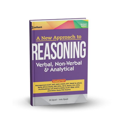 Arihant A New Approach to Reasoning – Verbal, Non-Verbal & Analytical (English)
