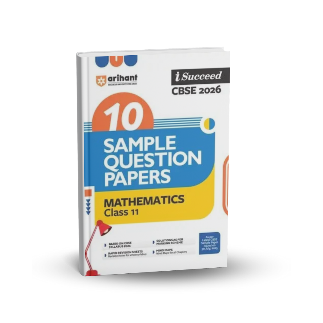 Arihant CBSE 2026 | 10 Sample Papers Mathematics – Class-11 | (English)