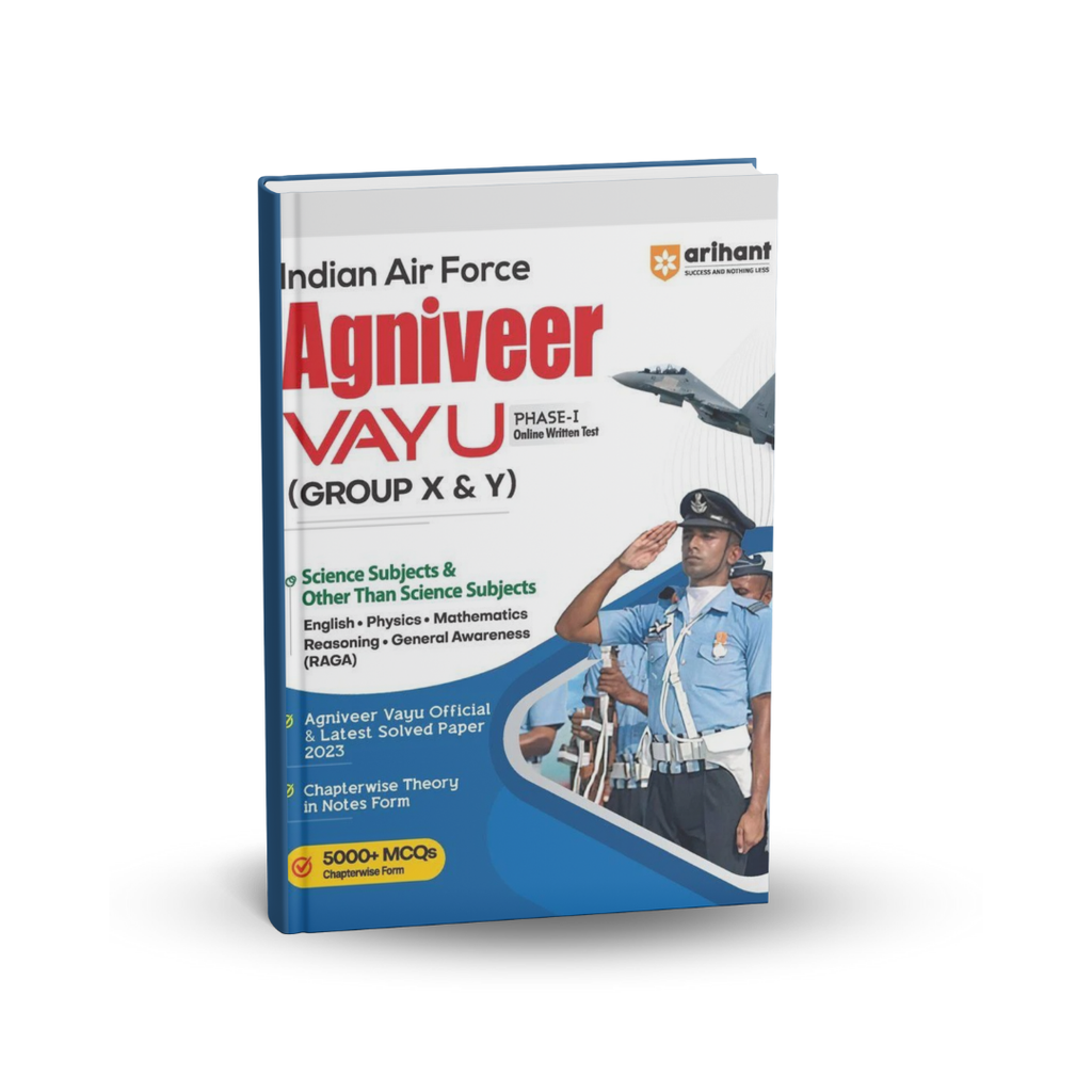 Arihant Indian Air Force Agniveer Vayu Phase 1 Group X & Y (English Medium)