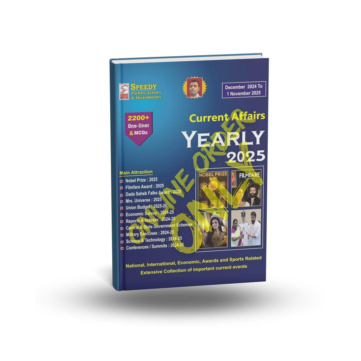 Speedy Current Affairs Yearly November 2024 to 1 November 2025 (English Medium)