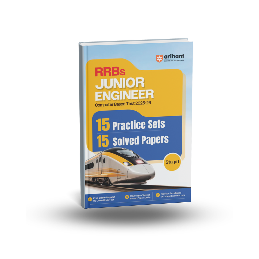Arihant RRB Junior Engineer (JE) 15 Practice set & solved paper 2025-26 [English Medium]