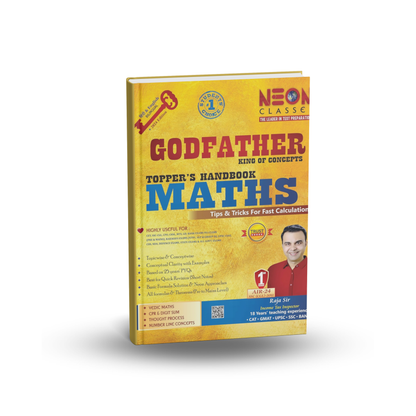 Neoan Classes Godfather Maths Book | Topicwise & Conceptwise by Raja Sir | Bilingual | English Medium