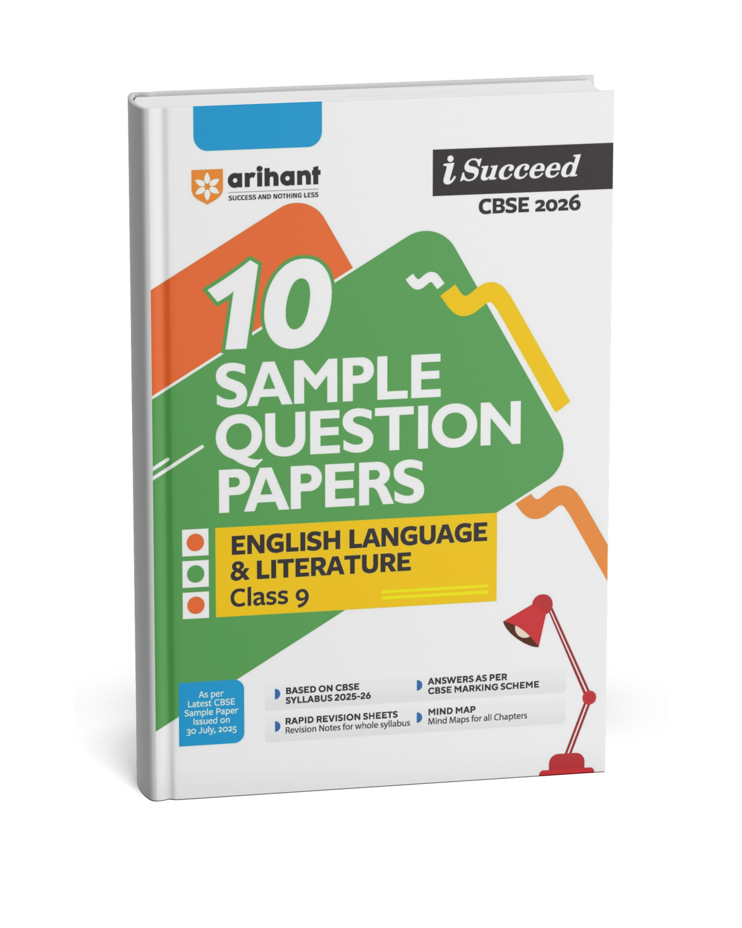 Arihant CBSE 10 Sample Question Papers Class 9th English Language & Literature [English]