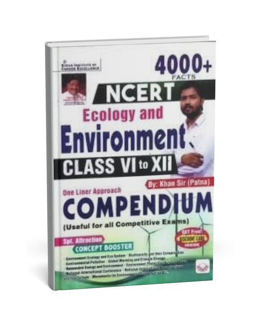 Kiran - NCERT Ecology & Environment Compendium for Class 6th to 12th – 4000+ Facts [English]