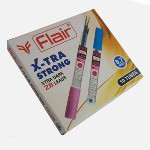 Flair X-Tra Strong Extra Dark 2B Leads 0.7mm (10 Tubes)
