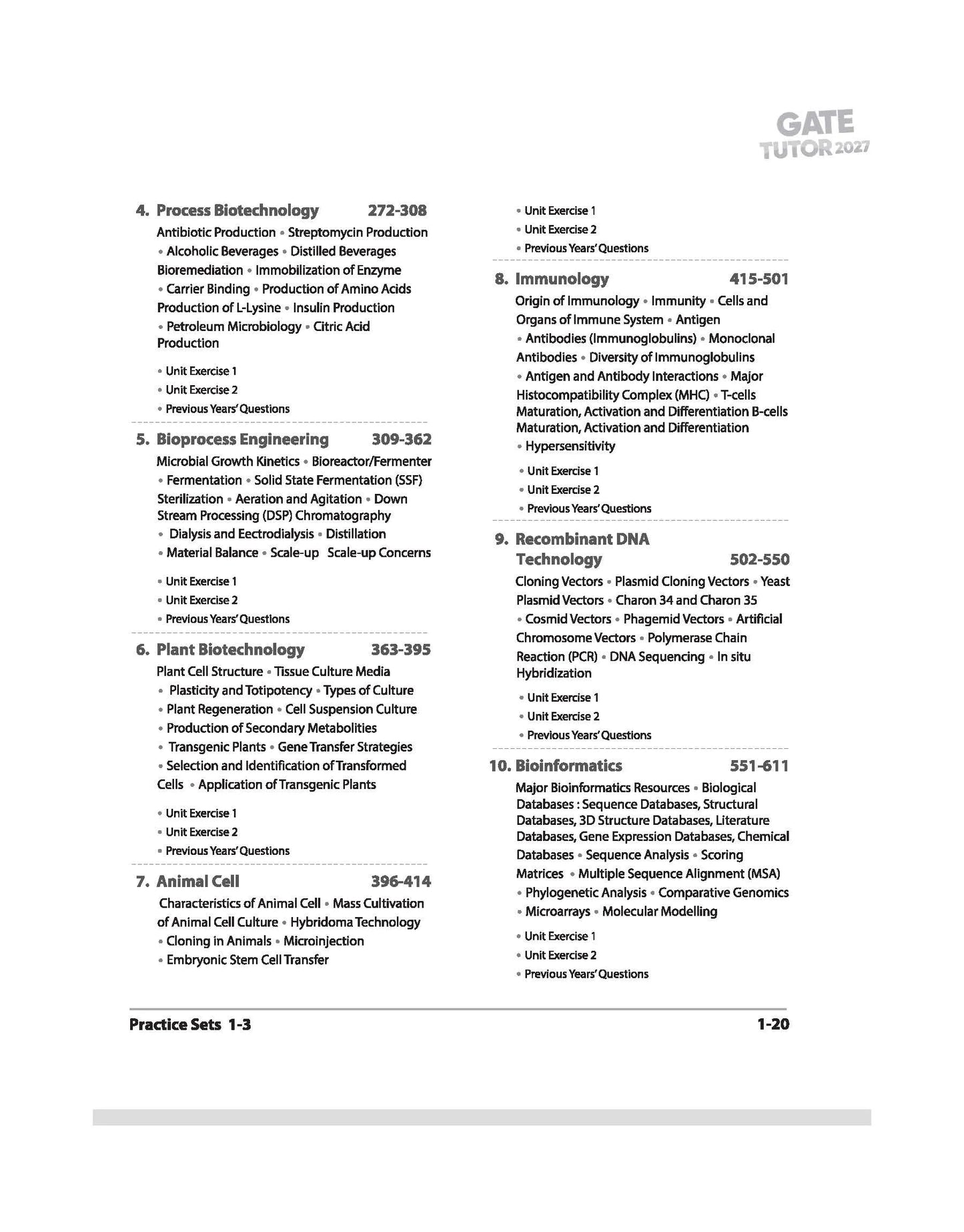 Arihant GATE Tutor Biotechnology Exam 2027 By Prof. B. M. Agarwal, Akansha Singhal & Vidhika Goel| (English Medium)