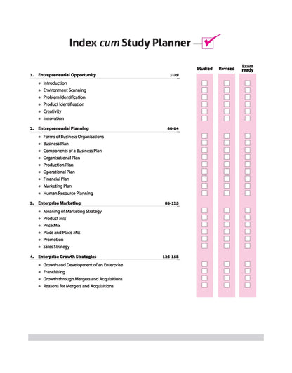 Arihant CBSE All in One Entrepreneurship Class 12 Exam 2025-26 (E)