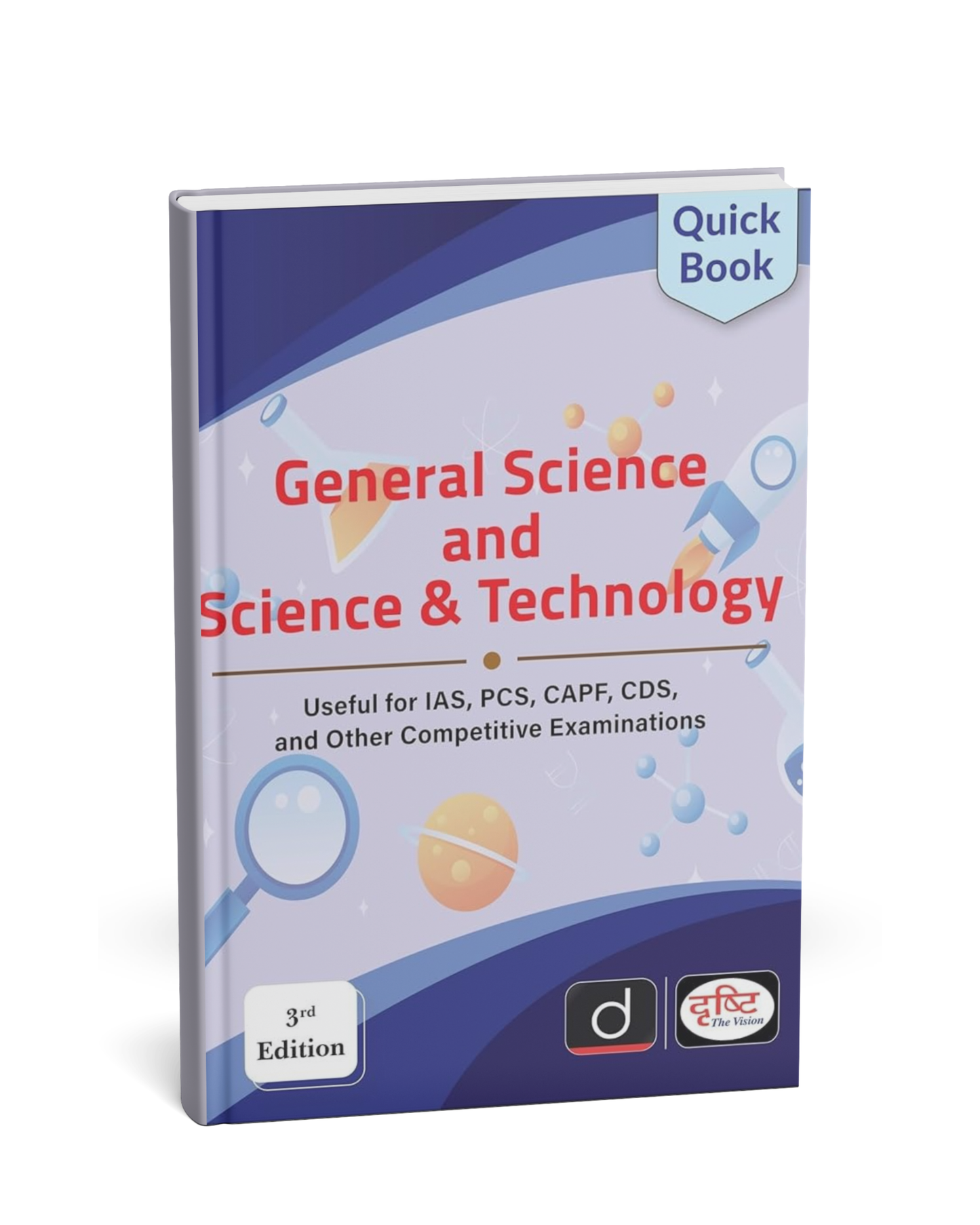 Drishti – General Science and Science & Technology Quick Book | 3rd Edition [English]