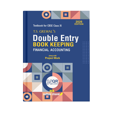 T.S. Grewal Double Entry Book Keeping Class 11 | Financial Accounting CBSE XI (2026 Edition) | Sultan Chand