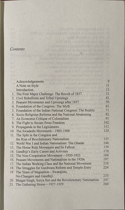 India's Struggle for Independence (1947) By Bipan Chandra – Penguin Books