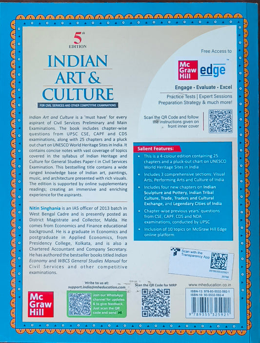 Indian Art and Culture By Nitin Singhania (TMH)