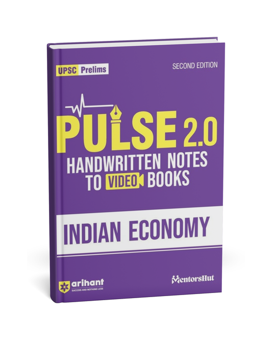 Arihant Pulse 2.0 Handwritten Notes to Video Books: Indian Economy – 2nd Edition [English]