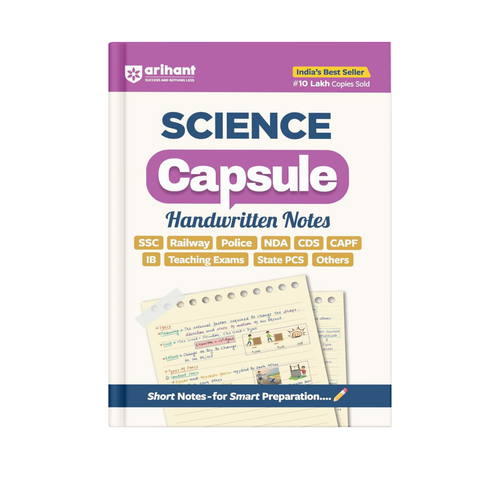 Arihant Science Capsule Handwritten Notes (English Medium)