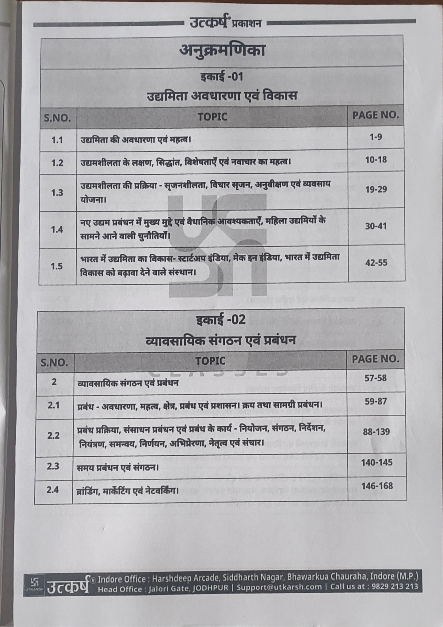 MPPSC Mains Udhyamita Paper 4 Unit 1 to 5 By Utkarsh Classes