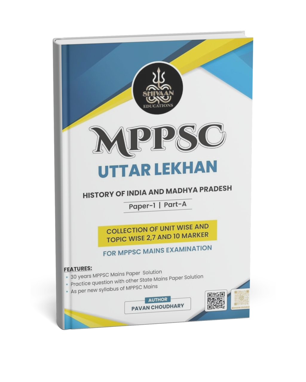 Shivaan MPPSC Paper-1, Part-A | Uttar Lekhan: History of India and Madhya Pradesh [English]