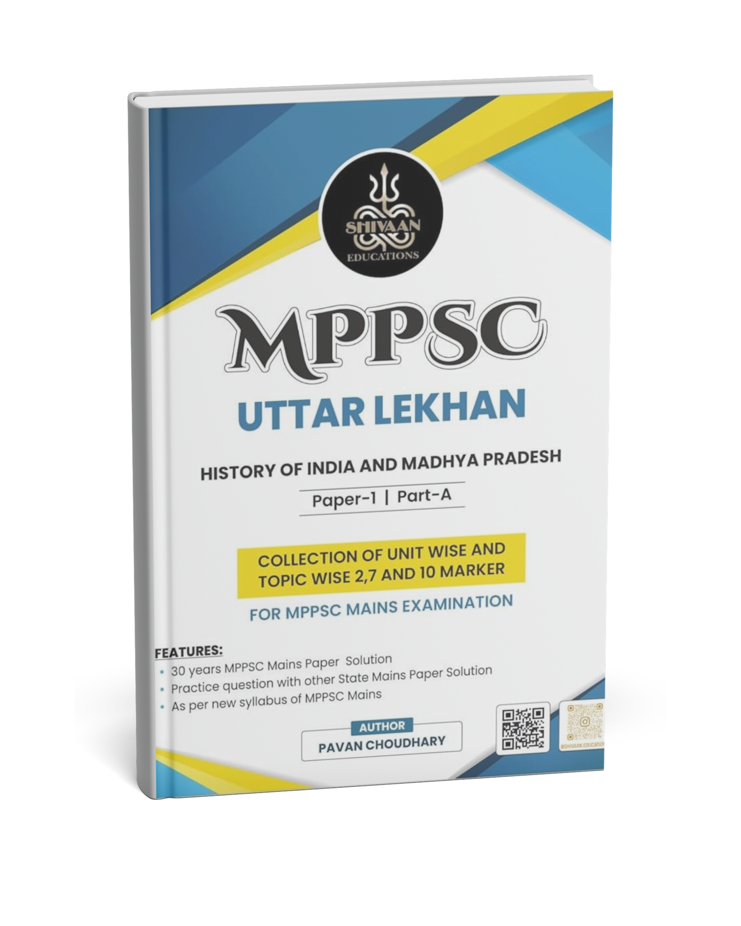 Shivaan MPPSC Paper-1, Part-A | Uttar Lekhan: History of India and Madhya Pradesh [English]