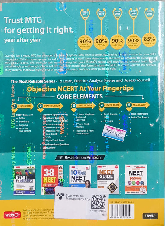 MTG Objective NCERT at Your Fingertips – Chemistry