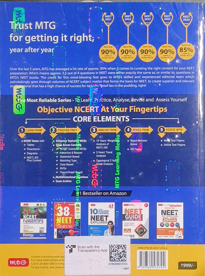 MTG Objective NCERT at Your Fingertips – Biology